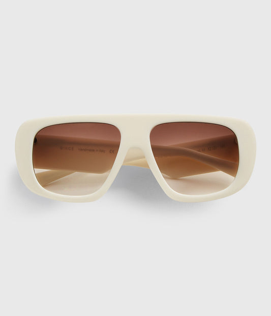 Flat top Noëll sunglasses White